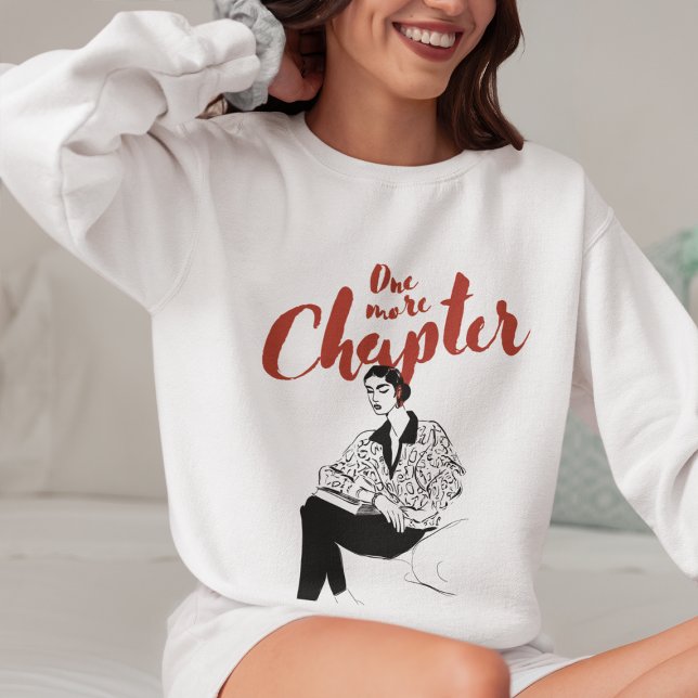 En till kapitel röd script l Bokälskare & Läsare T Shirt (Skapare uppladdad)