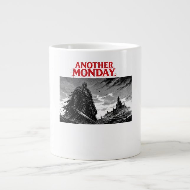 en till måndag jumbo mugg (Framsidan)