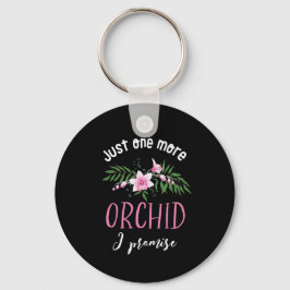 En till orchid I Lomise Funny Flower  Nyckelring