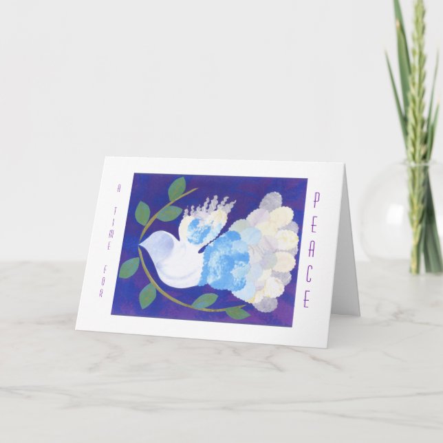 "En Time för fred" kort (Framsida)