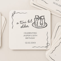 En Tini Bit äldre Bow Cake-Födelsedagsfest-favorit