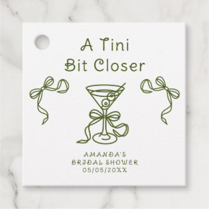 En Tini Bit Närmare Bröllopsfest Gåvor Etiketter
