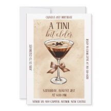 En Tini Bit Older Espresso Martini Födelsedagsfest