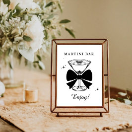 En tini Bit Older Martini Birthday Pub Drink pub Poster