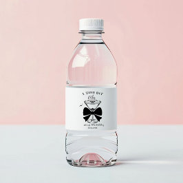 En tini Bit Older Martini-Födelsedagsfest Vattenflaskor Etikett