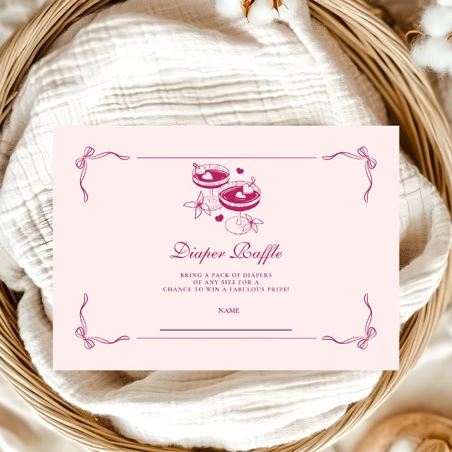 En Tini One är på väg att diapper Raffle Tilläggskort (Skapare uppladdad)