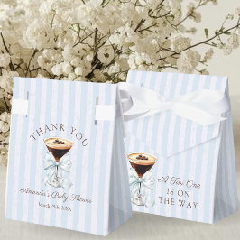 En Tini One Espresso Martini Baby Shower-present Presentaskar