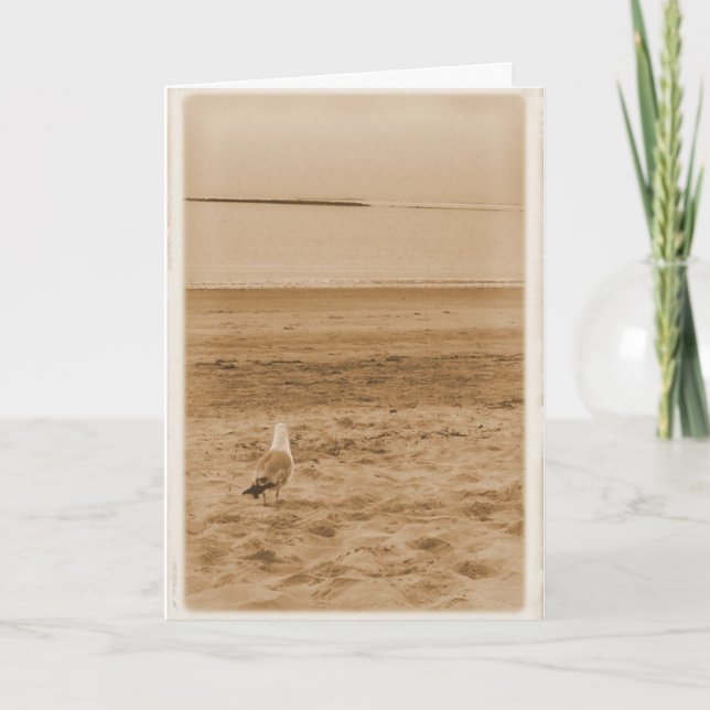 En tjära i havet kort (Framsida)