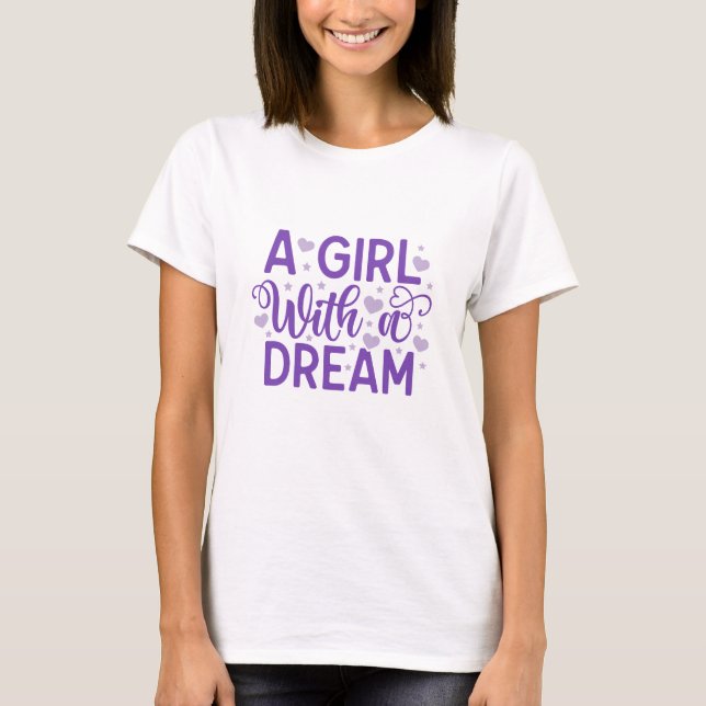 En Tjej Med En Dröm - Boss Lady  T-Skjorta T Shirt (Framsida)