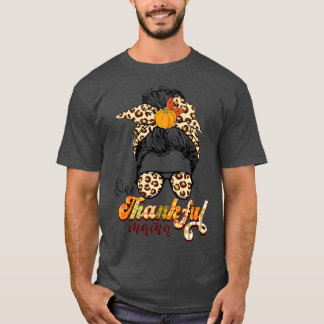 En tjusig Mamma, en ljuv Messy Bun-höst än T Shirt