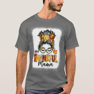 En tjusig Mamma, en ljuv Messy Bun-höst än T Shirt