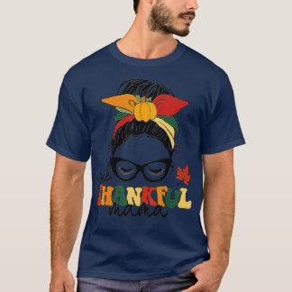 En tjusig Mamma, en ljuv Messy Bun-höst än T Shirt