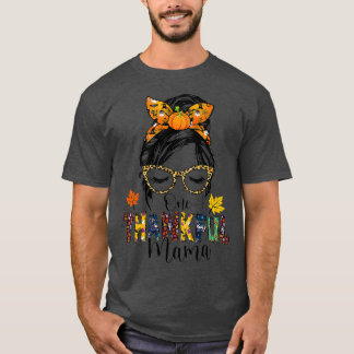 En tjusig Mamma, en ljuv Messy Bun-höst än T Shirt