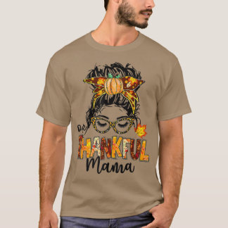 En tjusig Mamma, en ljuv Messy Bun-höst än T Shirt