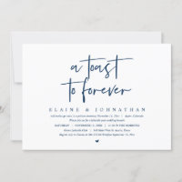 En toast to Forever, Bröllop Elopement Brunch Part