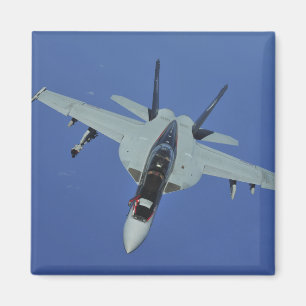 En toppen bålgeting för US-marin F/A-18F i flyg Magnet