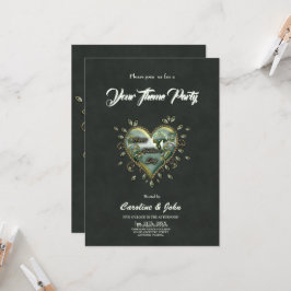 En touch av elegans: Glad mors dag. Inbjudningar