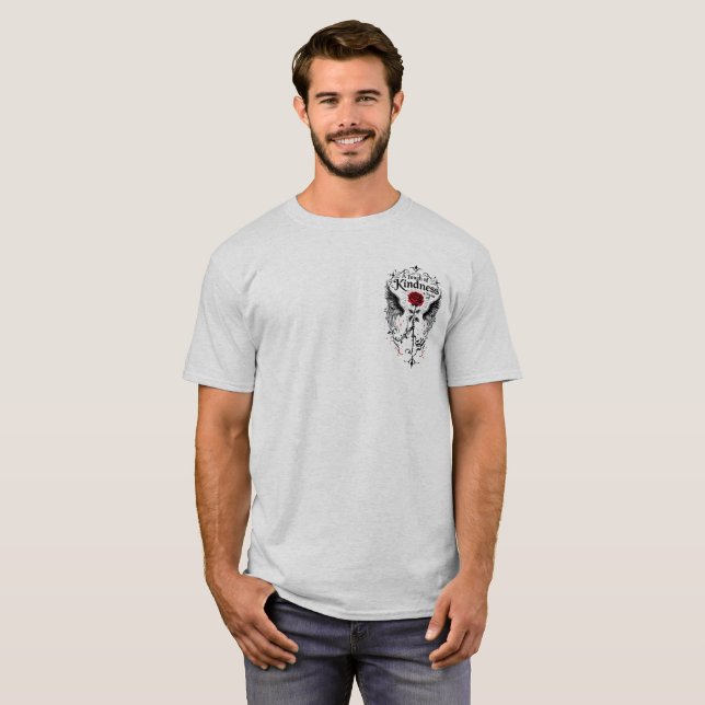 En touch av vänlighet, en vridning av synd t shirt (Hel framsida)