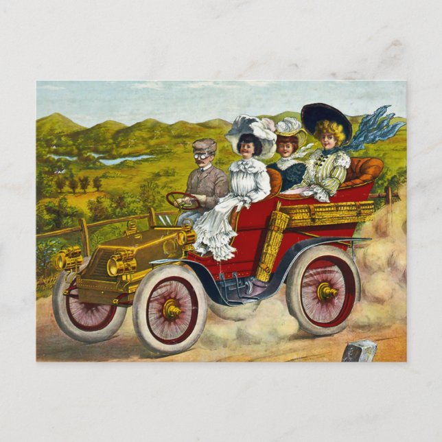 En Tour 1904 Vykort (Framsida)