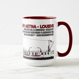 En towboat som namnges Aetna-Louisville Mugg