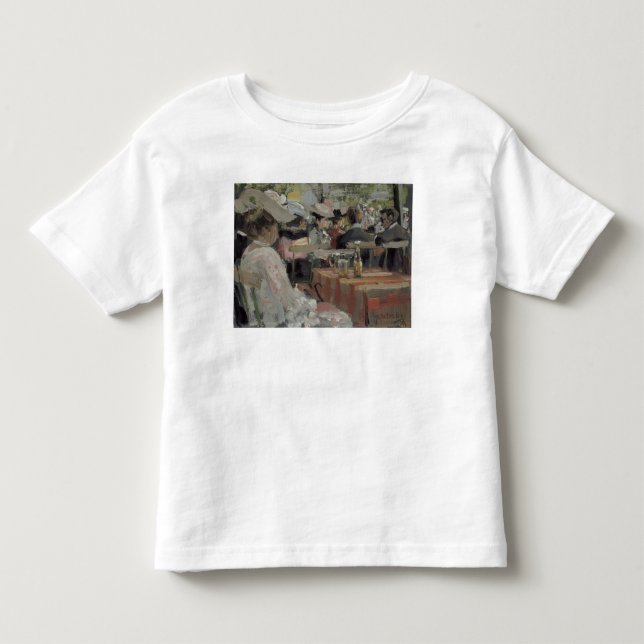 En trädgårds- Restaurang, 1906 T-shirt (Framsida)
