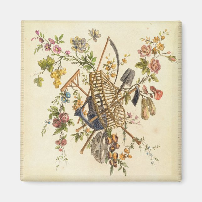 En trädgårdsdesign från Oeuvre contenant un Magnet (Framsidan)