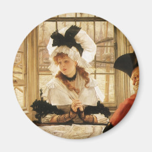 En Tråkig Historia av James Tissot, Vintage Fine A Magnet