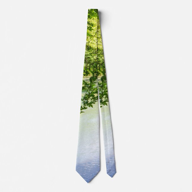 En tranquil Hike Neck Tie Slips (Framsida)