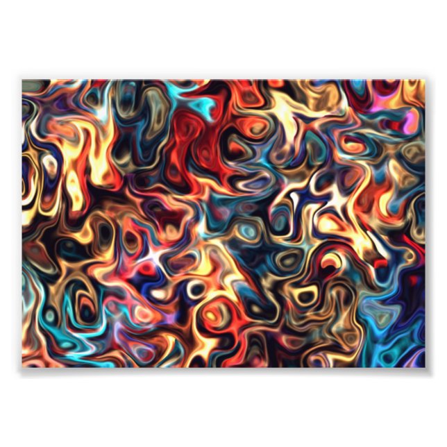 En tredjedel av vägen till fred 5.5 Modern konst Fototryck (Framsidan)