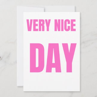 En trevlig dag" julkort