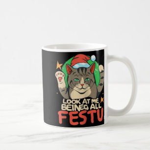 En trevlig julhelg, se på mig som en fin julklapp. kaffemugg