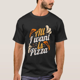 En trevlig Peperoni, Tomato, Olife, Salami Pizza T Shirt
