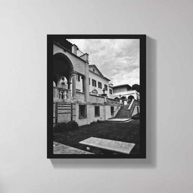 En trevlig vy canvastryck (Framsida)