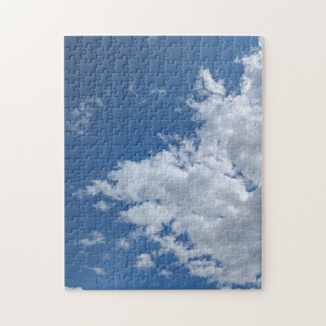 En triangel med moln pussel (Vertikal)