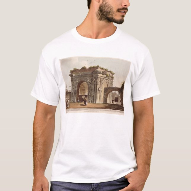 En Triumphal båge av Tripoli i Barbary, pläterar T-shirt (Framsida)