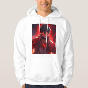 En tröja med animerad bild. hoodie