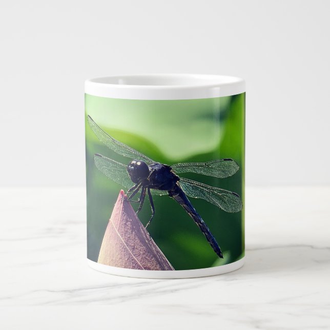 En trollslända jumbo mugg (Framsidan)