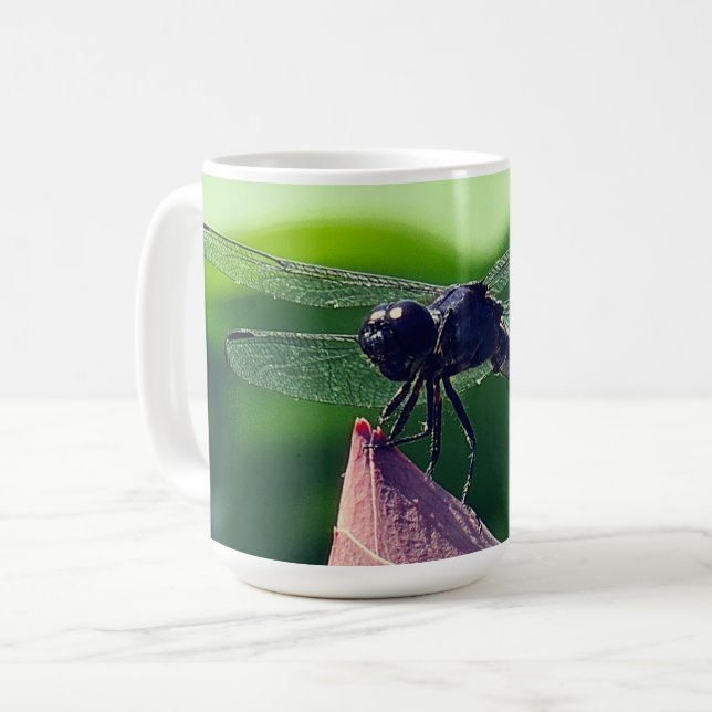 En trollslända kaffemugg (Framsida vänster)