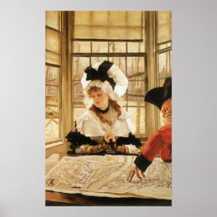 En tröttande berättelse av James Tissot, Poster