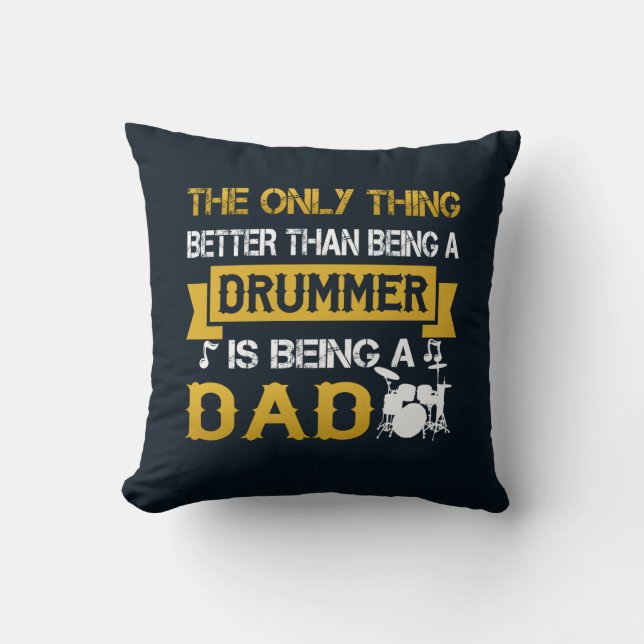 En trumma och en pappa kudde (Framsida)