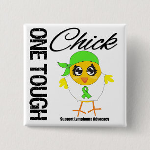 En tuff chicklymfkörtelcancerkrigare knapp