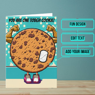 En Tuff Cookie-hämtning Kort