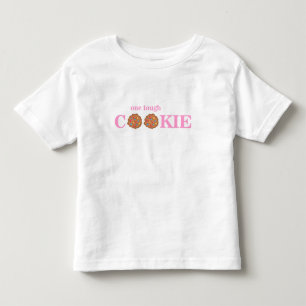 En Tuff Cookie Småbarn Jersey T-shirt ROSA