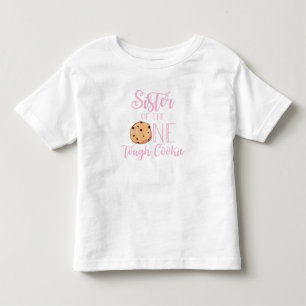 En tuff Cookie Syster Rosa Cookie Födelsedag T Shirt