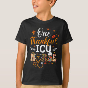 En tuff Icu sjuksköterska Thanksgiving Funny sjuks T Shirt
