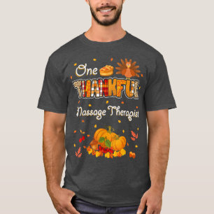 En tuff massageterapeut hösten tack. t shirt