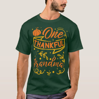 En tuff mormor Pumpkin Autumn Lämna faller än T Shirt