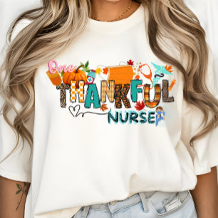 En tuff sjuksköterska Thanksgiving Sjuksköterska T Shirt