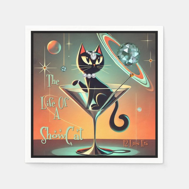 En tuggflickas liv pappersservett (Framsidan)