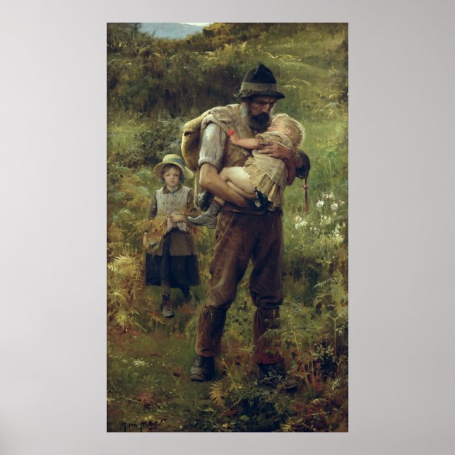 En tung börda poster (Framsidan)